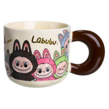 Чашка фарфоровая Labubu 400 (мл) подарочная Yiwu FM-21C (LG-FM-21C)