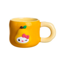 Чашка фарфоровая с магнитом Sanrio 400 (мл) подарочная кружка прикольная чашка для детей на подарок Оранжевый FM-37B (LG-FM-37B)