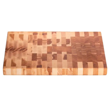 Дошка для нарізання обробна 45×30 см Доміно з ясена Lugi C53W300450Y (LG-C53W300450Y)