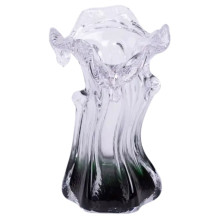 Декоративна скляна ваза для квітів 15.5 см фігурна ваза 100 мл Зелена HP-9-3 (LG-HP-9-3) Декоративна скляна ваза для квітів 15.5 см фігурна ваза 100 мл Зелена HP-9-3 (LG-HP-9-3)