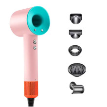 Фен стайлер для волосся 5 в 1 Supersonic Premium 1600 Вт 5 насадок 3 режими швидкості Рожевий PH770PBL (LG-PH770PBL)