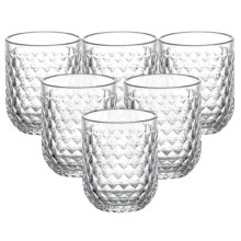 Набір склянок 6 шт по 250 мл Прозорий HP-19-105 (LG-HP-19-105)