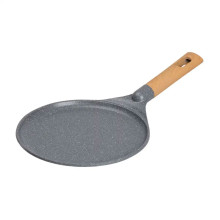 Алюмінієва сковорода для млинців з мармуровим антипригарним покриттям Ø 24 см, товсте дно MGC сірий HP-4-428G (LG-2358506322)