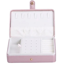 Скринька для прикрас з еко шкіри 16×11×4.7 см органайзер для ювелірних виробів HP-5-30PP (LG-HP-5-30PP)