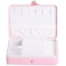 Скринька для прикрас з еко шкіри 16×11×4.7 см органайзер для ювелірних виробів HP-5-30P (LG-HP-5-30P)