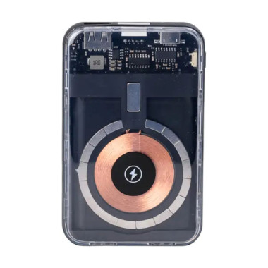 Повербанк з бездротовою зарядкою 10000mah 3 шнури в комплекті X104 (LG-2077122166)