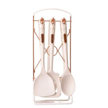 Набір кухонного приладдя на підставці 6 штук кухонні аксесуари YRUR3 (LG-2058339380) Набір кухонного приладдя на підставці 6 штук кухонні аксесуари YRUR3 (LG-2058339380)