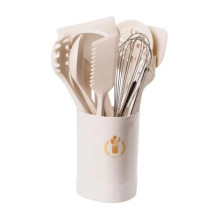Набір кухонного приладдя на підставці 12 штук з дерев'яною ручкою YRUR9 (LG-2058411238) Набір кухонного приладдя на підставці 12 штук з дерев'яною ручкою YRUR9 (LG-2058411238)