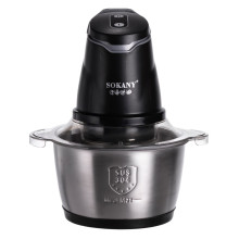 Чоппер подрібнювач 2 в 1 кухонний з чашею на 1.5 л кухонний електричний Sokany SK-06028 (LG-SK-06028) Чоппер подрібнювач 2 в 1 кухонний з чашею на 1.5 л кухонний електричний Sokany SK-06028 (LG-SK-06028)