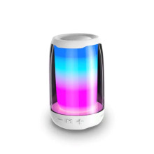 Портативна міні колонка з підсвічуванням Білий 8893AW (LG-1877125333) Портативна міні колонка з підсвічуванням Білий 8893AW (LG-1877125333)