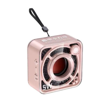 Портативна міні-колонка 5 Вт Рожевий DW12P (LG-1934842529)