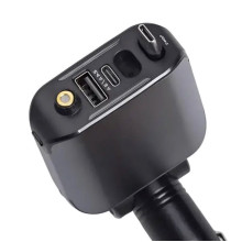 Автомобільний зарядний пристрій LED-проекція, зі швидкою зарядкою та висувним кабелем Type-C HP-E1 (LG-HP-E1) Автомобільний зарядний пристрій LED-проекція, зі швидкою зарядкою та висувним кабелем Type-C HP-E1 (LG-HP-E1)