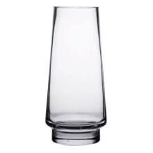 Стеклянная декоративная ваза для цветов 21 см прозрачная ваза для интерьера 1 л HP-10-21