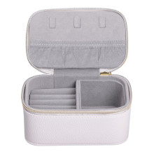 Скринька для прикрас з еко шкіри на блискавці міні органайзер для ювелірних виробів HP-5-26BE (LG-HP-5-26BE)