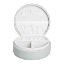 Скринька для прикрас з еко шкіри 10×9×4.5 см ​​органайзер для ювелірних виробів HP-5-31GR (LG-HP-5-31GR)