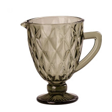 Глечик для напоїв із товстого скла 1 л гранований зелений HP038GR (LG-2025940044) Глечик для напоїв із товстого скла 1 л гранований зелений HP038GR (LG-2025940044)