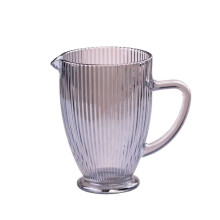 Глечик для напоїв ребристий 1,2 л з товстого скла блакитний HP7118BL (LG-2026398117) Глечик для напоїв ребристий 1,2 л з товстого скла блакитний HP7118BL (LG-2026398117)