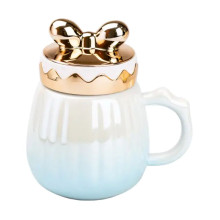 Чашка порцелянова 500 мл із кришкою Блакитна HP7194BL (LG-2183918435) Чашка порцелянова 500 мл із кришкою Блакитна HP7194BL (LG-2183918435)