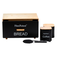 Кухонний набір для зберігання продуктів чорний HP33534B (LG-HP33534B) Кухонний набір для зберігання продуктів чорний HP33534B (LG-HP33534B)