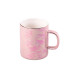 Чашка порцелянова Glaze 420мл у дзеркальній глазурі Рожевий HPCYM0763P (LG-2028662859)