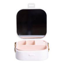 Скринька для прикрас 9×9×3.8 см міні органайзер для ювелірних виробів HP-5-27W (LG-HP-5-27W)