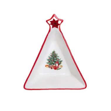 Салатниця у формі ялинки 14.5×12 см новорічна HP-SD-3 (LG-2394098806)