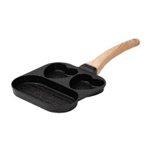 Сковорода квадратна порційна на 3 секції з антипригарним покриттям для всіх плит чорна HP39569B (LG-HP39569B) Сковорода квадратна порційна на 3 секції з антипригарним покриттям для всіх плит чорна HP39569B (LG-HP39569B)