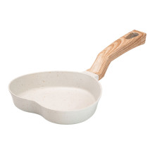 Сковорідка для омлету з антипригарним покриттям 16*13*5,3 см бежева HP39574W (LG-HP39574W)