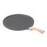 Сковорода гриль кругла Ø 26.5 см низька для індукційної плити з гранітним покриттям HP39581C (LG-HP39581C)