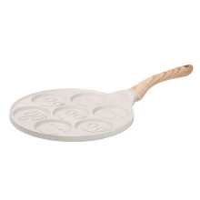 Сковорода зі смайликами на 7 секцій для млинців, оладок, яєць, сирників HP39583W (LG-HP39583W)