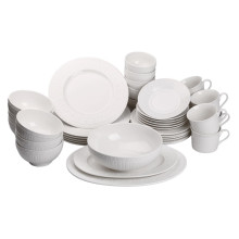 Столовий сервіз порцелянаовий на 6 персон 39 предметів білий HP-7-705 (LG-2394098769) Столовий сервіз порцелянаовий на 6 персон 39 предметів білий HP-7-705 (LG-2394098769)
