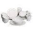 Столовий сервіз порцелянаовий на 6 персон 39 предметів білий HP-7-705 (LG-2394098769)