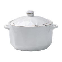 Супниця порцелянова з кришкою та ручками 1,4 л Біла HP1050 (LG-HP1050) Супниця порцелянова з кришкою та ручками 1,4 л Біла HP1050 (LG-HP1050)