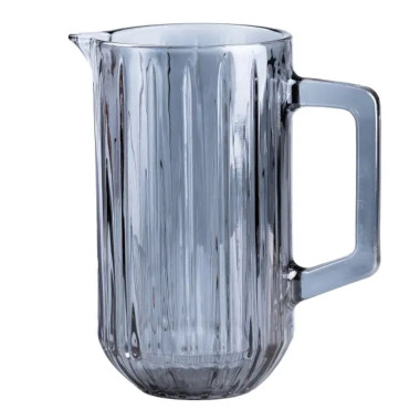 Скляний глечик для напоїв 1.2 л Сірий HP528 (LG-2148787611)