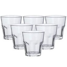Склянки набір з 6 штук по 250 мл з товстим дном прозорий HP555 (LG-2148787637) Склянки набір з 6 штук по 250 мл з товстим дном прозорий HP555 (LG-2148787637)