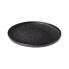 Тарілка порцелянова 25 см плоска чорна HP-7-735 (LG-2394098797)