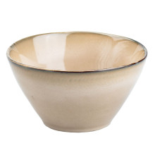 Тарілка глибока 500 мл кругла порцелянова бежева HP23382 (LG-2183918575) Тарілка глибока 500 мл кругла порцелянова бежева HP23382 (LG-2183918575)