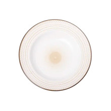 Тарілка супова кругла порцелянова кругла 23.5 см біла HP23391 (LG-2183918584) Тарілка супова кругла порцелянова кругла 23.5 см біла HP23391 (LG-2183918584)