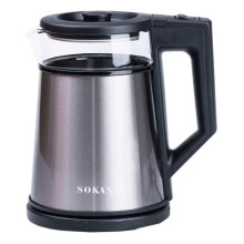 Электрочайник с автоматическим отключением 1.7 л Sokany дисковый бытовой 2000 Вт SK-SH-1076G