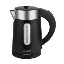 Електрочайник Sokany SK-0808 1200W Чорний (LG-2082917727)