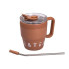 Термочашка Coffee & Tea з трубочкою коричнева HP-14-23BR (LG-2394098879)