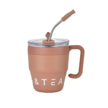 Термочашка Coffee & Tea з трубочкою коричнева HP-14-23BR (LG-2394098879) Термочашка Coffee & Tea з трубочкою коричнева HP-14-23BR (LG-2394098879)