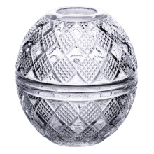 Серветниця на стіл кухонна Ø15 см серветниця скляна кругла кругла у формі яйця HP-4-110 (LG-HP-4-110) Серветниця на стіл кухонна Ø15 см серветниця скляна кругла кругла у формі яйця HP-4-110 (LG-HP-4-110)