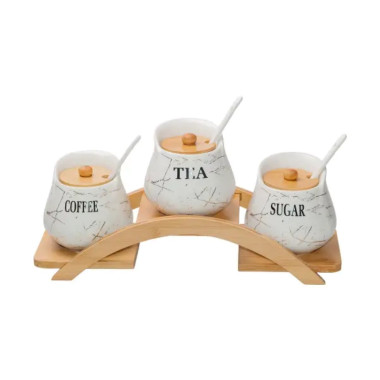 Набір банок для чаю та кави об'ємом 500 мл HP-1214 (LG-2350684621)