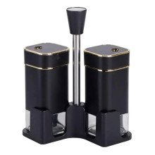Набір для спецій на підставці 2 баночки для солі та перцю по 120 мл HP-1305 (LG-HP-1305)