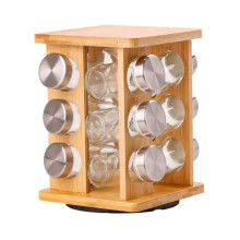 Набір для спецій на дерев'яній підставці 12 предметів по 100 мл HP531B6612Z (LG-2052165763) Набір для спецій на дерев'яній підставці 12 предметів по 100 мл HP531B6612Z (LG-2052165763)