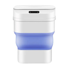 Відро для сміття складане із сенсорною кришкою від 8 л до 17.5 л Синій HPLN3 (LG-2033122301) Відро для сміття складане із сенсорною кришкою від 8 л до 17.5 л Синій HPLN3 (LG-2033122301)