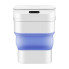 Відро для сміття складане із сенсорною кришкою від 8 л до 17.5 л Синій HPLN3 (LG-2033122301)