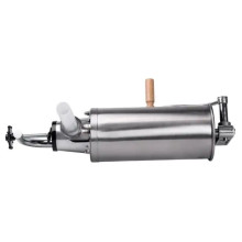 Вертикальний шприц для ковбаси 3 л з нержавіючої сталі шприц ковбасний 4 насадки 16788-7 (LG-16788-7)