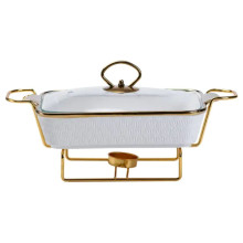 Марміт порцелянаовий на 1 літр на металевій підставці HP1013 (LG-HP1013) Марміт порцелянаовий на 1 літр на металевій підставці HP1013 (LG-HP1013)